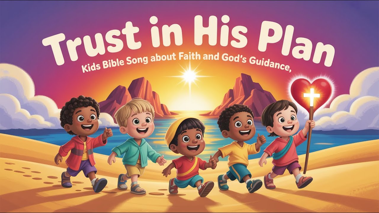 Trust in His Plan | Kids Bible Song About Faith and God’s Guidance #KidsBibleSongs #TrustInHisPlan