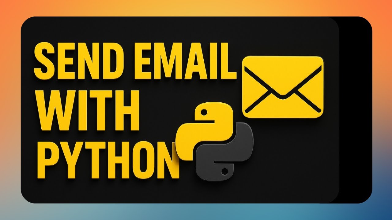 Как отправлять электронные письма с помощью скрипта Python, используя Gmail SMPT (2026)