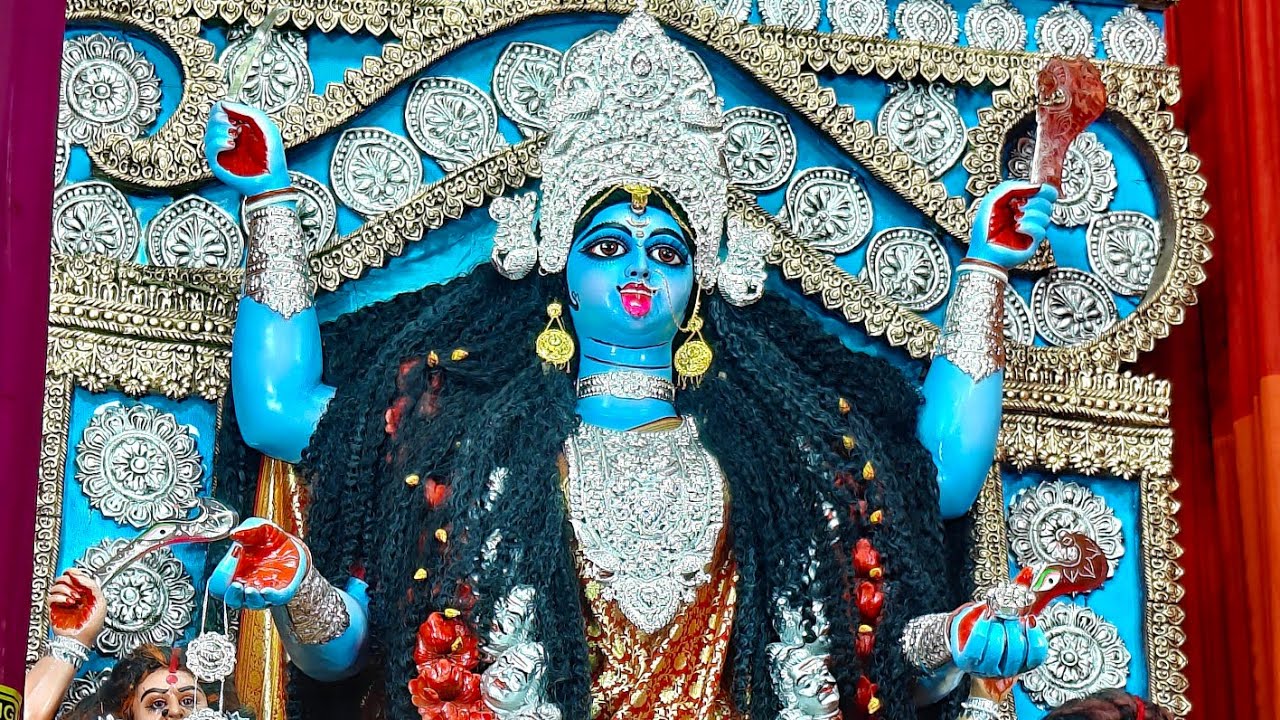 Amar street poush kali puja 2026♥️😌 | Agrahami Tarun Sangha Kali Puja 2026 | Largest Kali Idol 2026