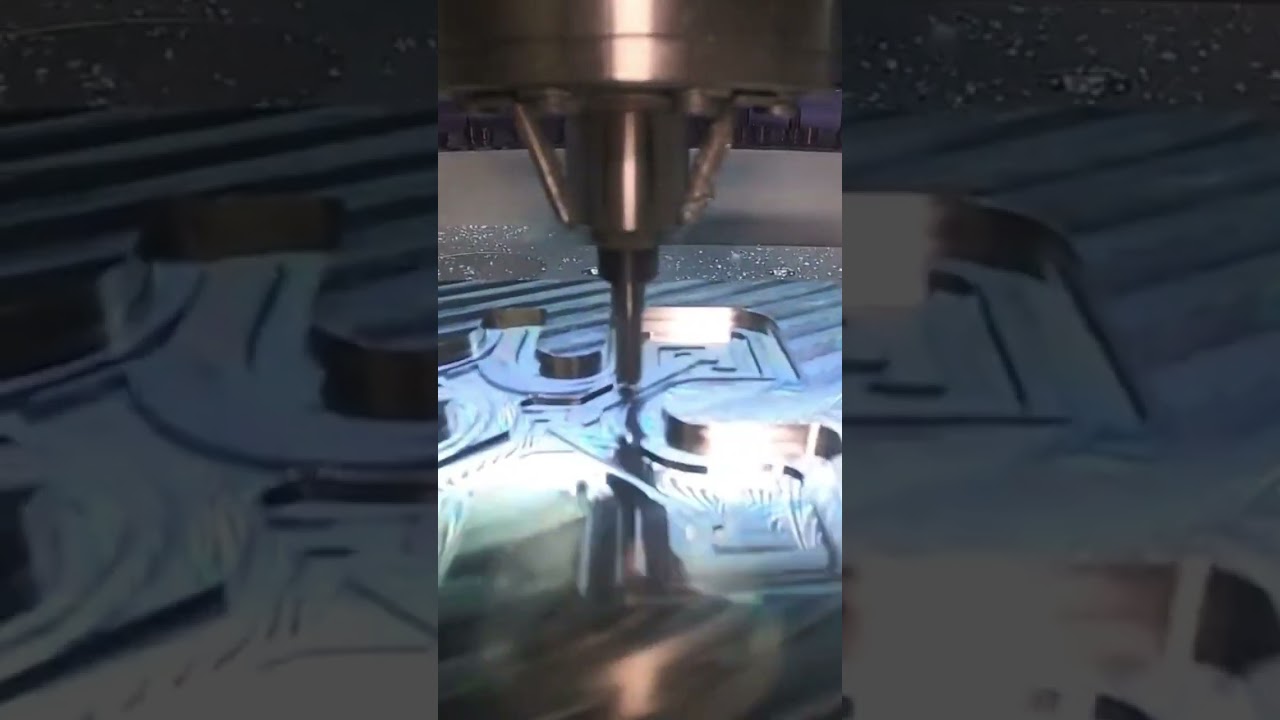 High-Speed Aluminum Milling with DATRON CNC: 60,000 RPMs!