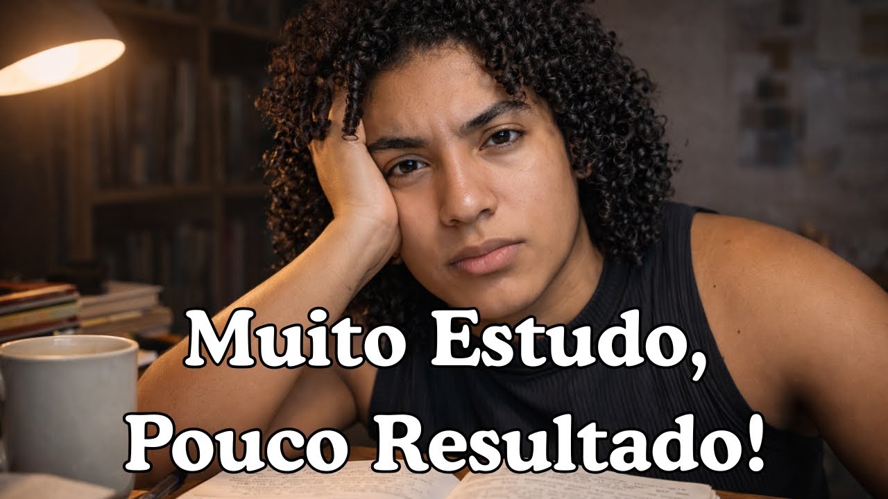 Porque estudar muito NÃO TE FAZ APRENDER!