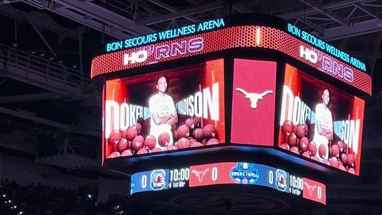 2026 Women’s SEC Championship Game ~ South Carolina vs Texas Starting Lineups