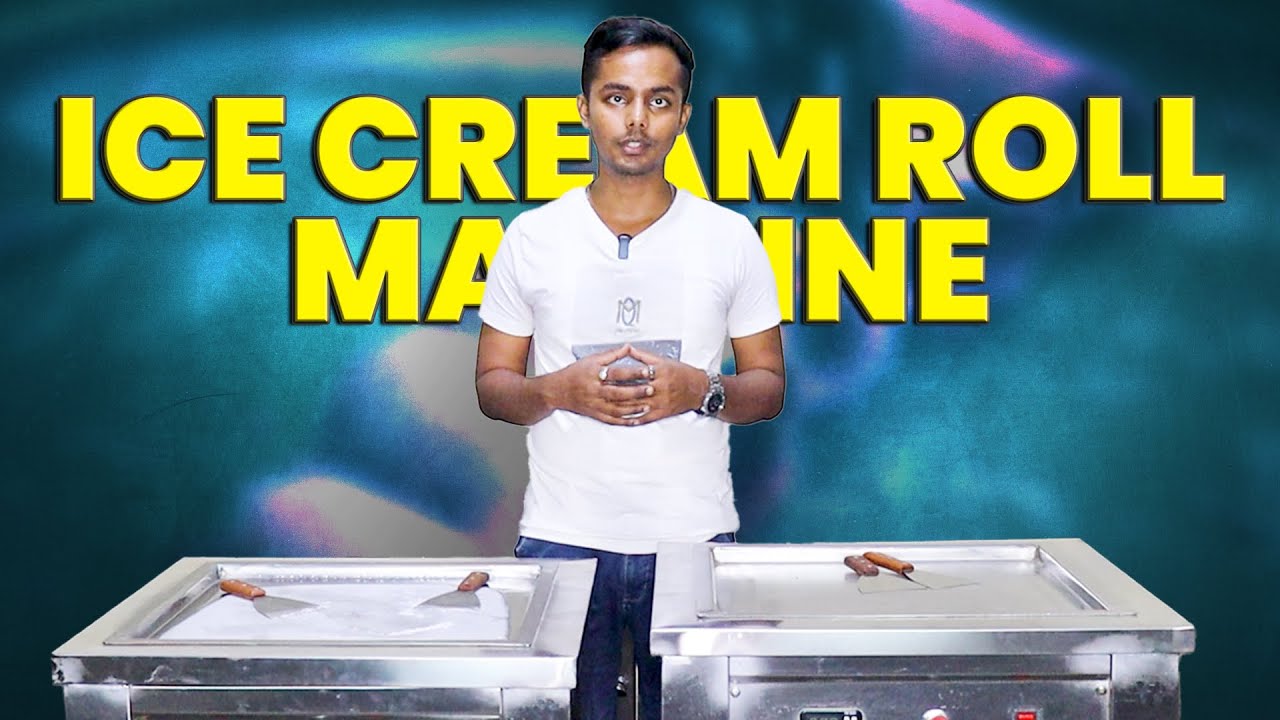Ice cream roll machine information