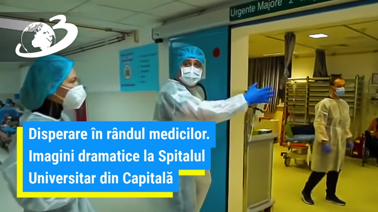 Disperare în rândul medicilor. Imagini dramatice la Spitalul Universitar din Capitală