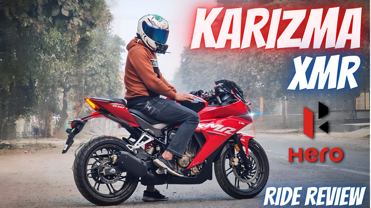 Hero karizma XMR 210 Ride Review // Acceleration Top notch?? #hero #review #youtube #bike