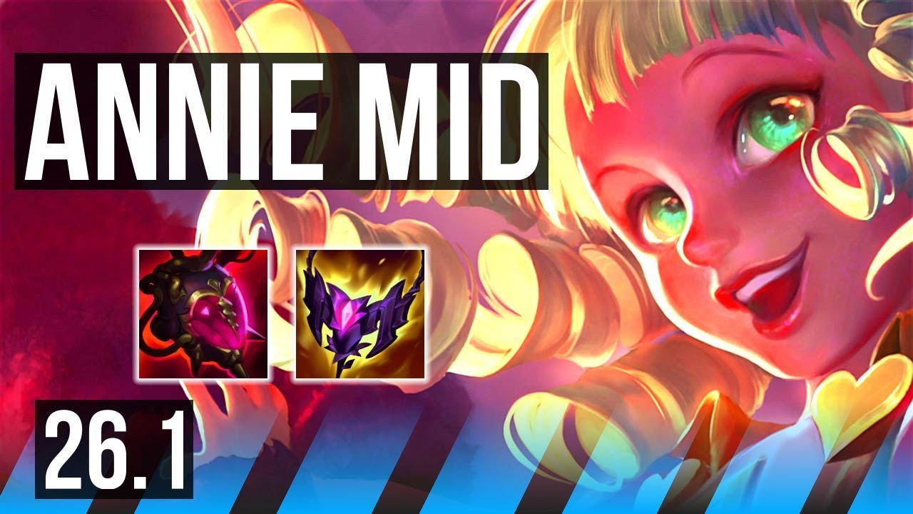 ANNIE vs AKALI (MID) | KR Grandmaster | 26.1