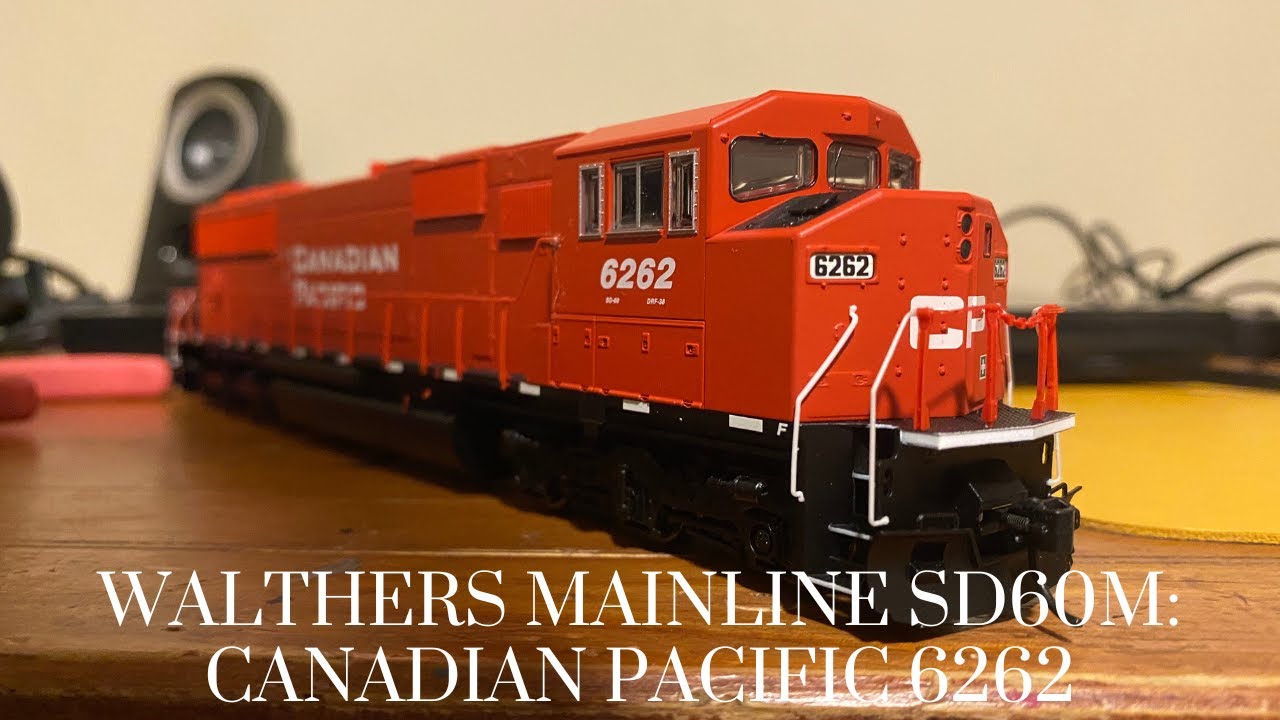 Unboxing & First Look - Walthers Mainline SD60M: Canadian Pacific 6262
