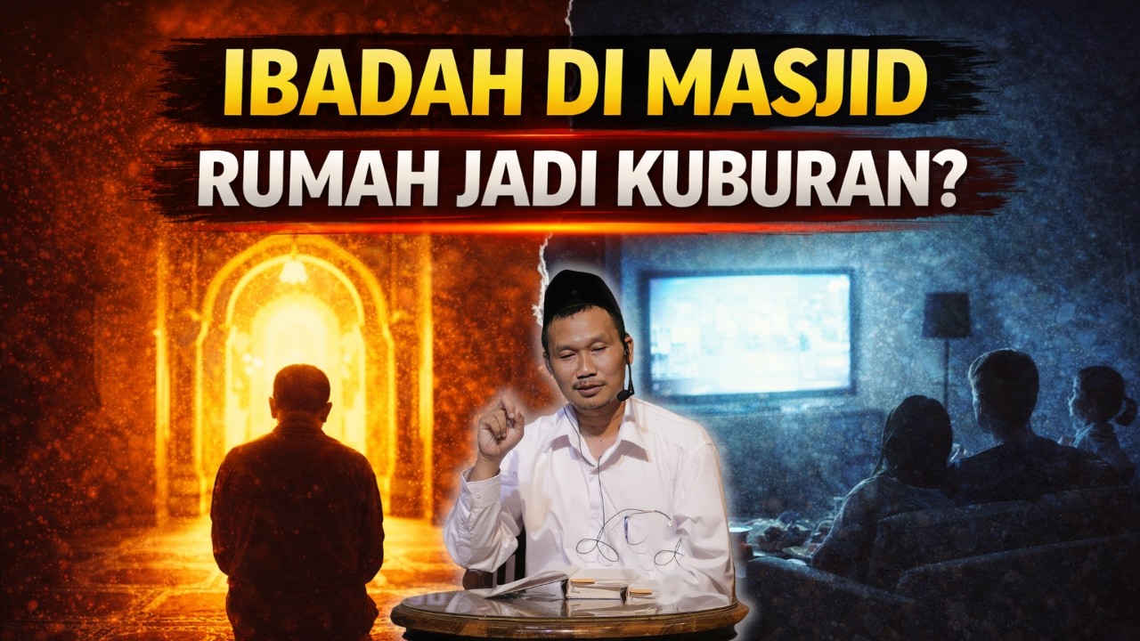 Jangan Habiskan Ibadahmu di Masjid! Gus Baha: Nabi Sampai Marah Karena Rumah Jadi Seperti Kuburan