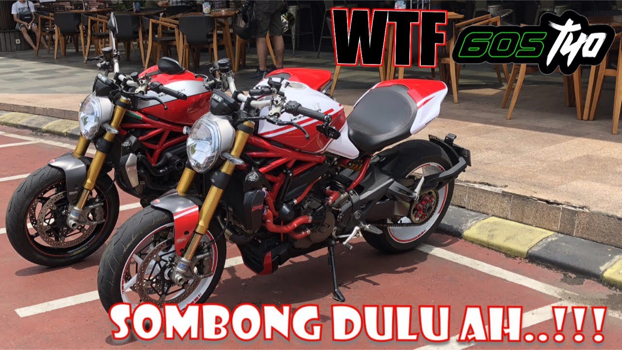 MOTOVLOGGER KOK SOMBONG..!!! (Duo MONSTER 1200s)
