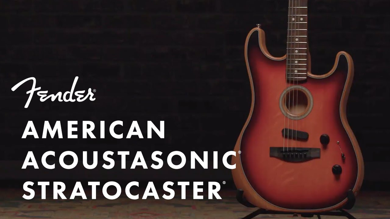 Внутри американской гитары Acoustasonic Stratocaster | Fender