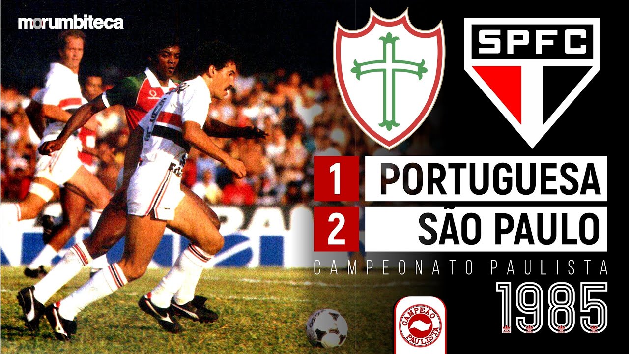 Portuguesa 1x2 São Paulo - 1985 - MULLER, CARECA, SILAS, PITA E A CONSAGRAÇÃO DOS MENUDOS!