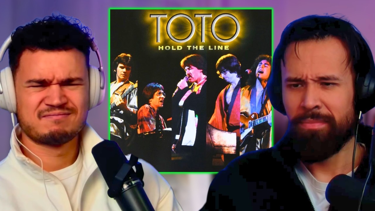 TOTO - HOLD THE LINE (His FIRST REACTION)
