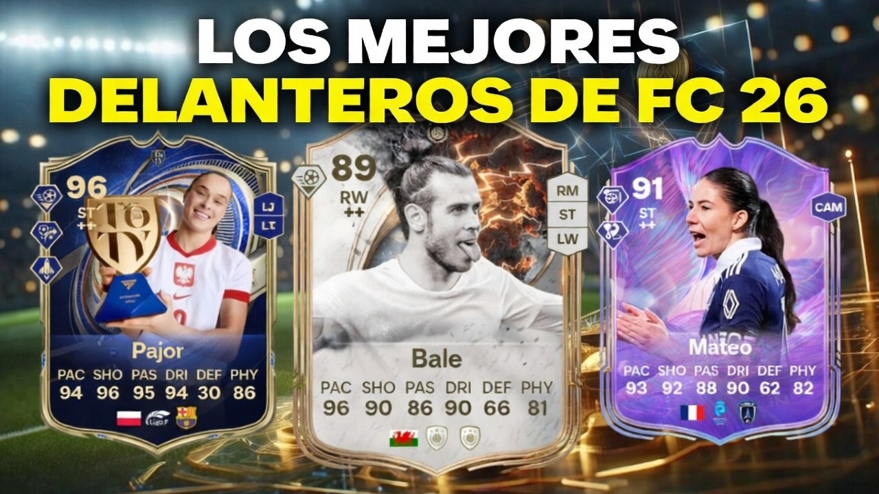 LOS MEJORES DELANTEROS ROTOS Y CHETADOS DE FC 26! MEJORES DELANTEROS BARATOS DE FC 26