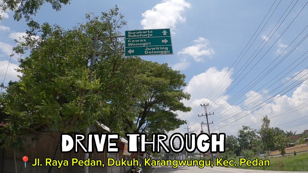 Drive through Jl. Raya Pedan, Dukuh, Karangwungu, Kec. Pedan | explore | driving