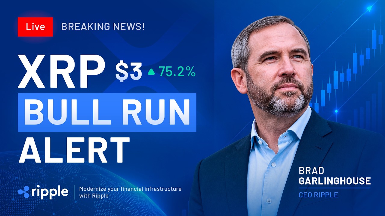🚨 XRP PUMP ALERT | Brad Garlinghouse Message, Ripple News & XRP Bull Run Price Prediction