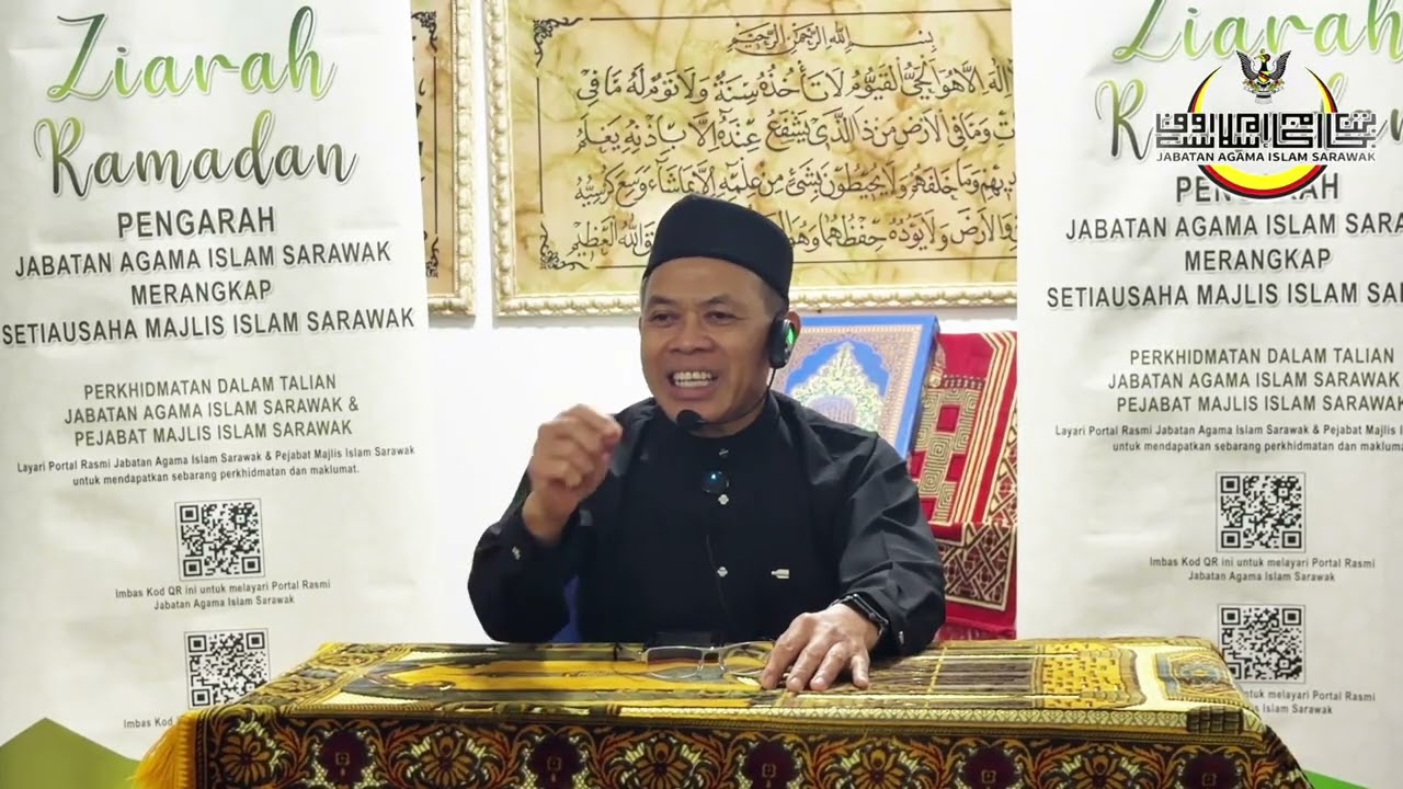 Tazkirah Khas Ramadan Pengarah Jabatan Agama Islam Sarawak | Kegembiraan Menyambut Anugerah Ramadan