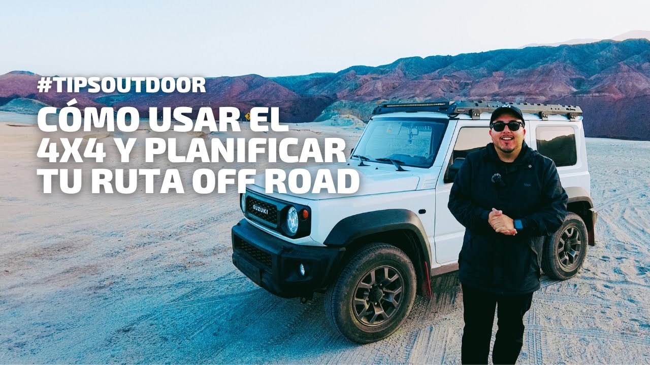 Cómo usar el 4x4 y planificar TU RUTA OFFROAD / Suzuki Jimny 🚐🛣️