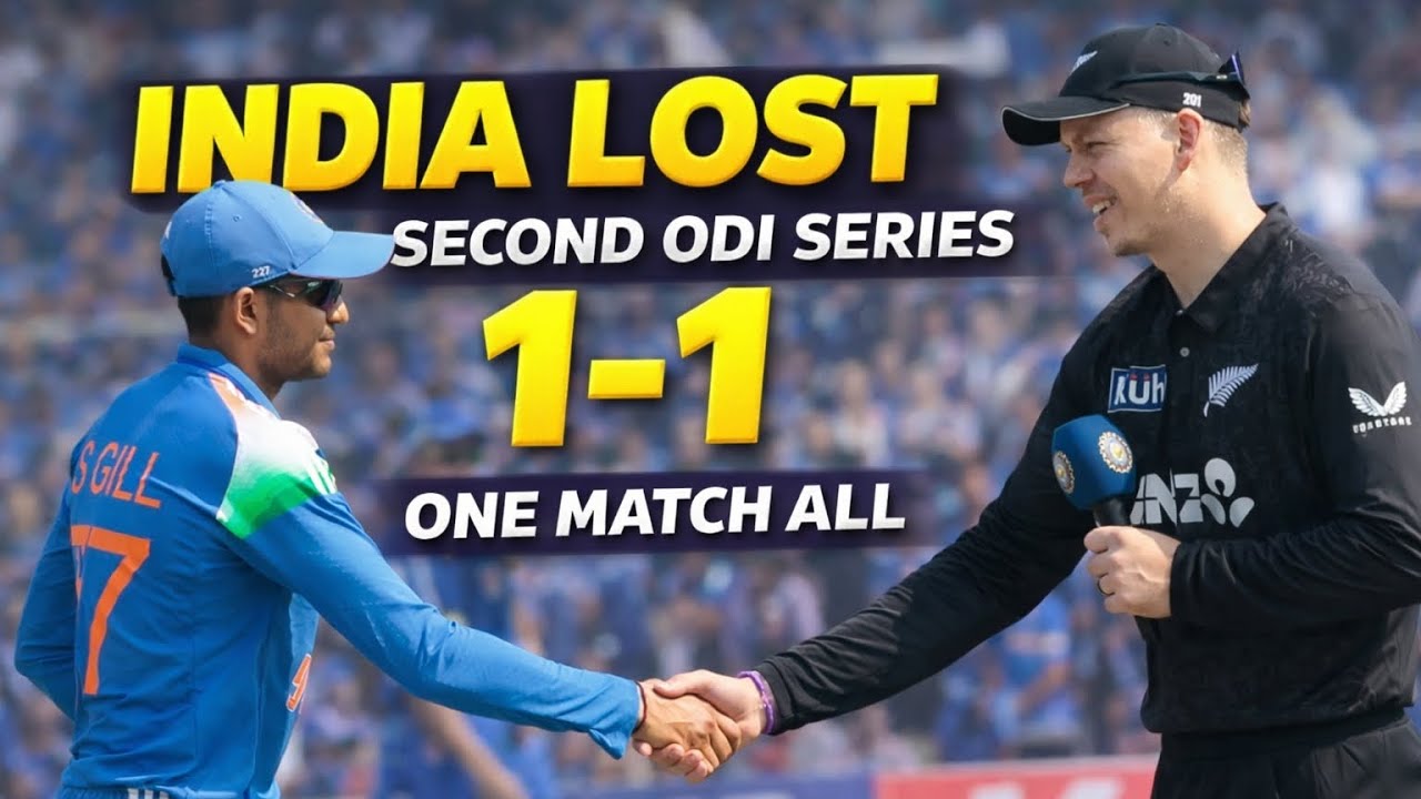 भारत को दूसरे ODI में हार | टीम इंडिया की बड़ी चूक | Match Highlights