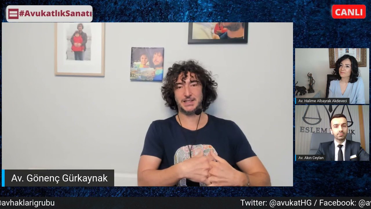 Av. Gönenç Gürkaynak’ın “Avukatlık Sanatı #9 – Üstatlardan Meslek Sırları” Programındaki Konuşması