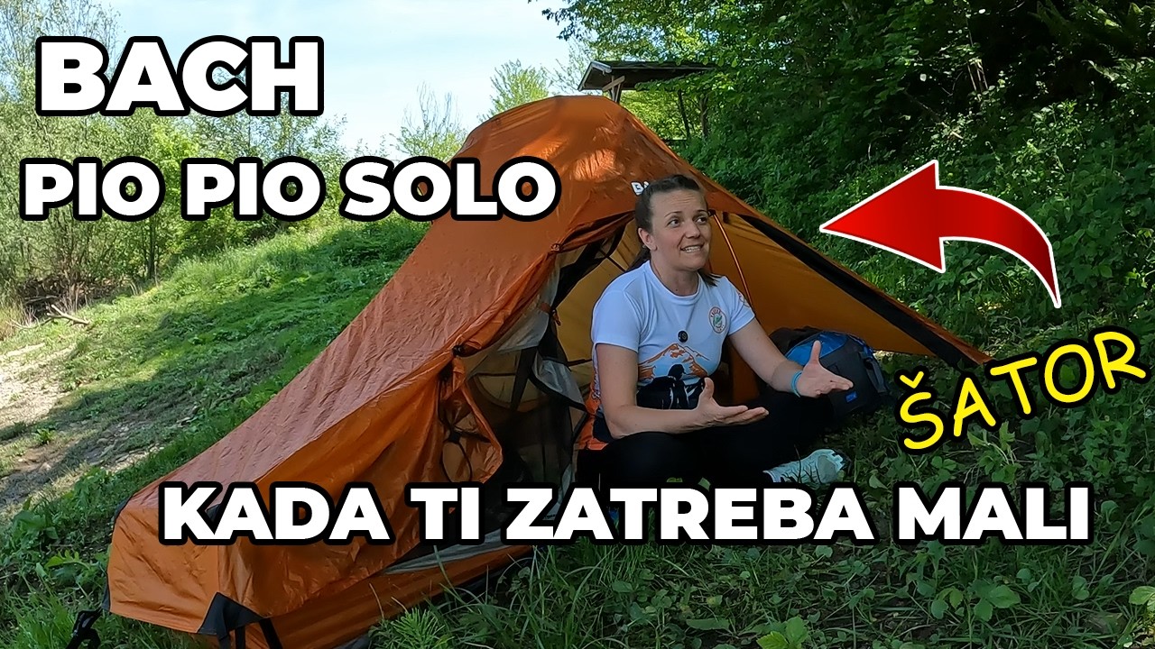 UltraLight Šator za jednu osobu - BACH PioPio Solo