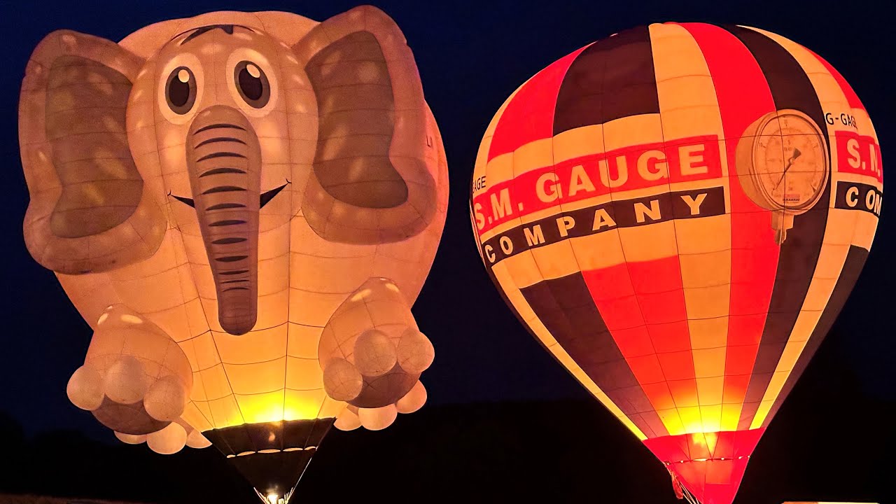 MJ Ballooning | Sunday Night Glow | Longleat Icons of the Sky 2024