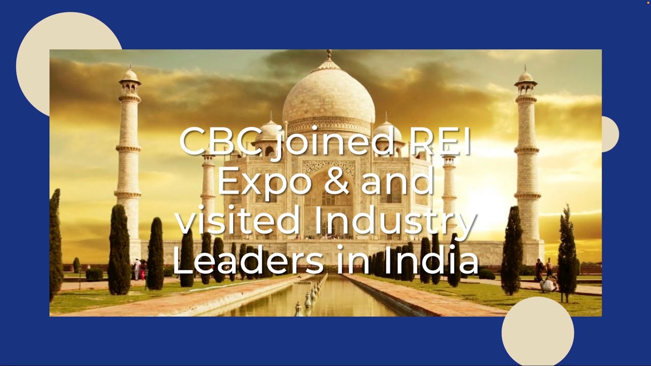 CleanTech Business Club Leaders joined REI Expo 2022 & visited Industry Leaders in India