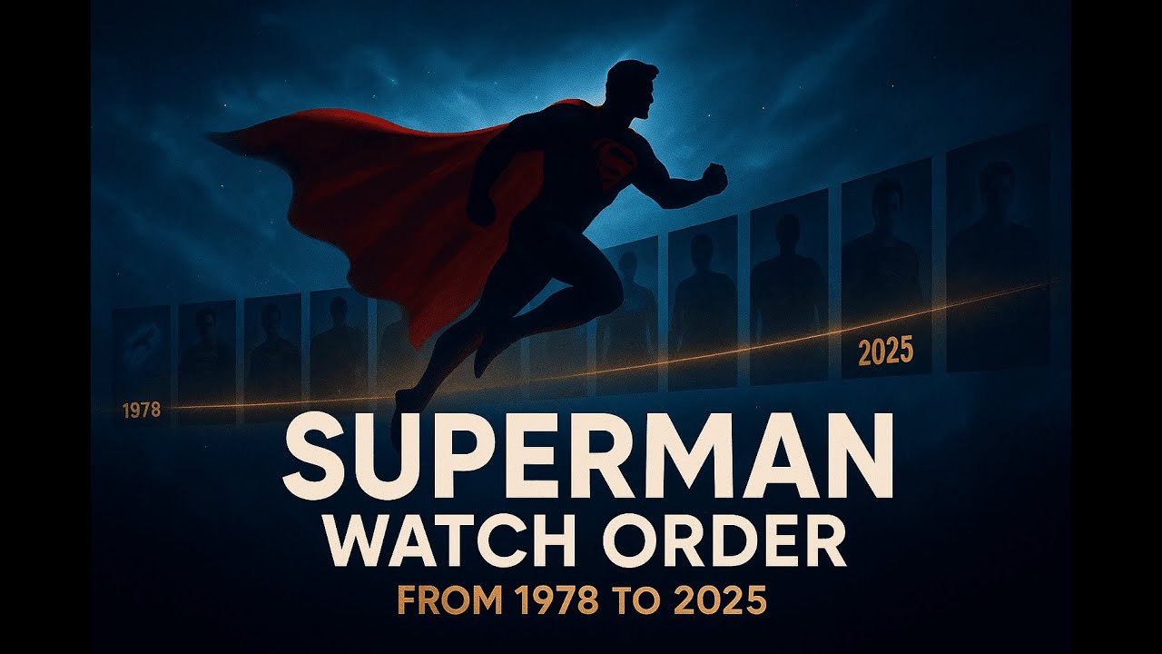 Superman Movie Timeline Explained | Full Watch Order (1978&ndash;2025)