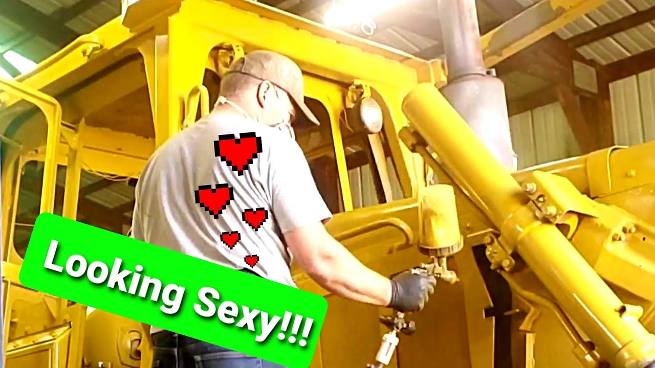 1980 Caterpillar D6D Revival Part 5 It's Painted