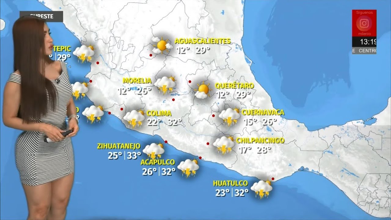 Emily Quiñones || Milenio Clima || 04 de Agosto del 2025. Milenio 11 H - 13 H.