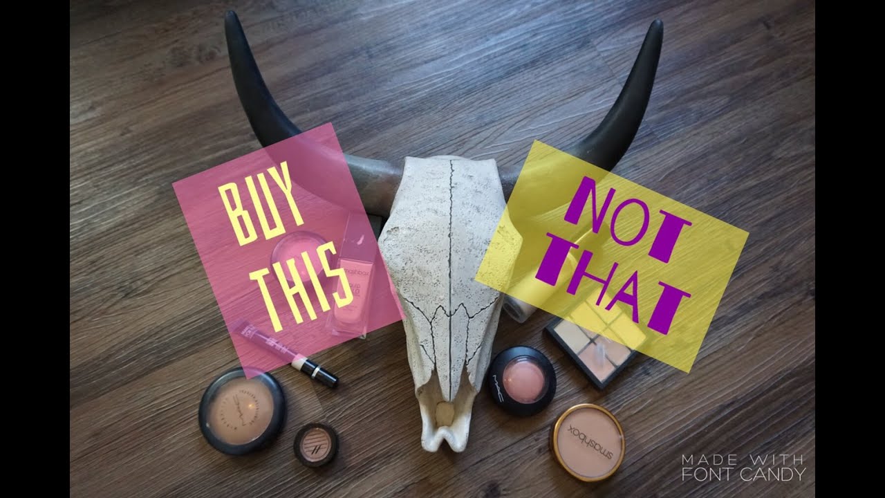 Buy This NOT That | Drugstore vs Highend | shadesofkassie