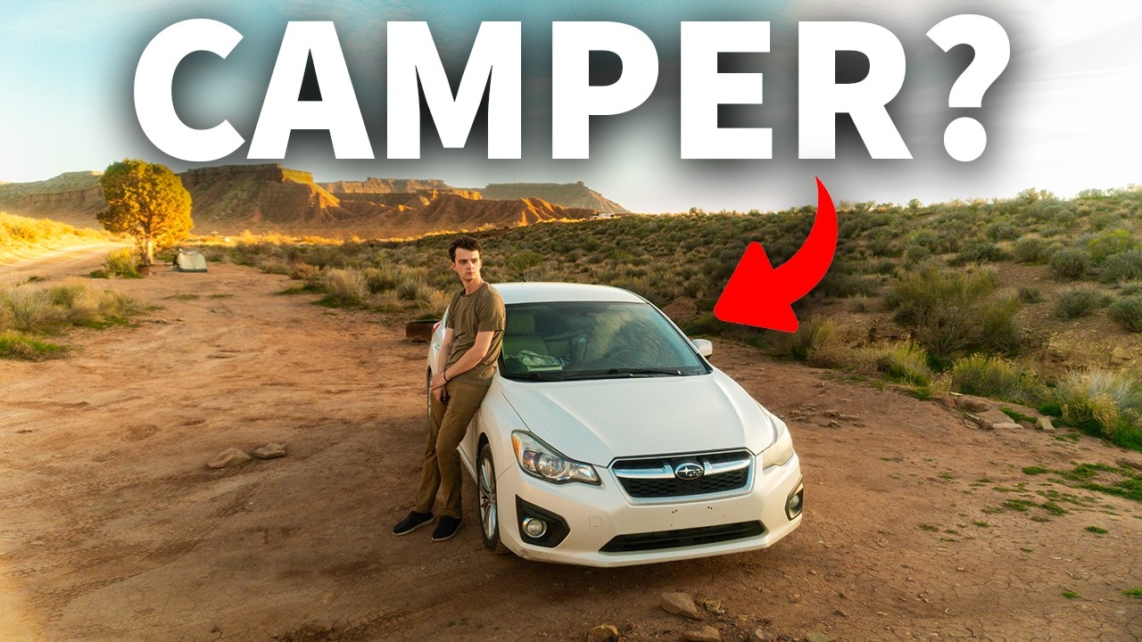 Car Camping Near Zion National Park | Solo Trip