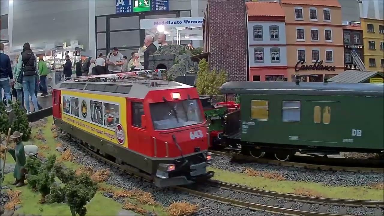 Faszination Modellbau 2025, Impressionen Modellbahn, Dampfmaschinen