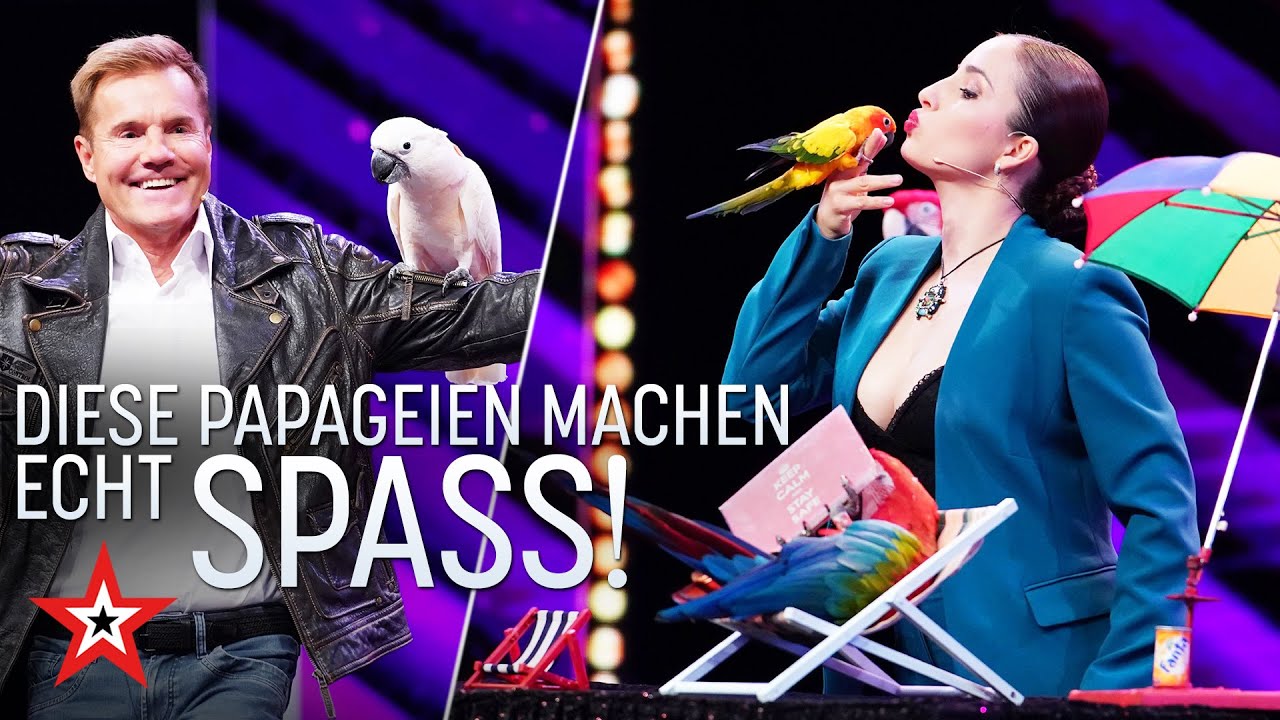 Diese Papageien machen Dieter echt Spaß! | Das Supertalent vom 07.11.2020