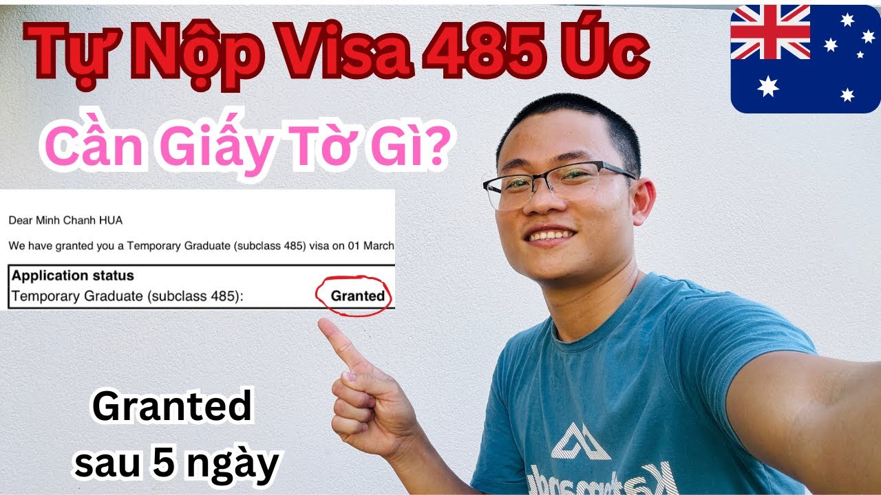 Tự Nộp Visa 485 &Uacute;c Cần Giấy Tờ G&igrave;?  I &Uacute;c Vlog