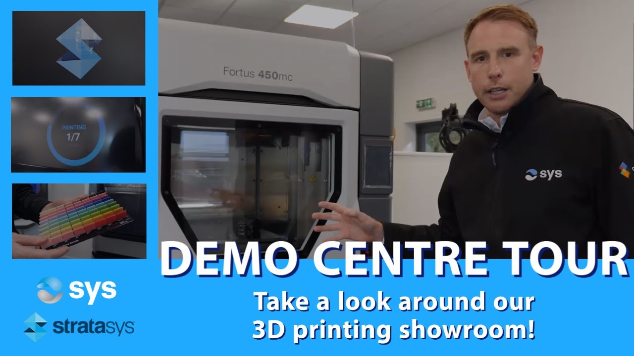 Stratasys 3D printers | Demo centre tour at SYS Systems!