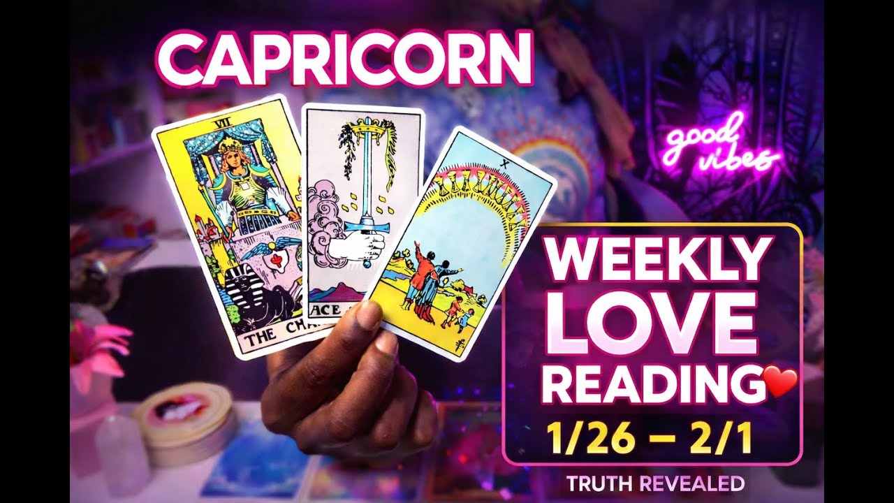 ❤️CAPRICORN:Truth Revealed + What Happens Next... Weekly Love Reading | 1/26–2/1