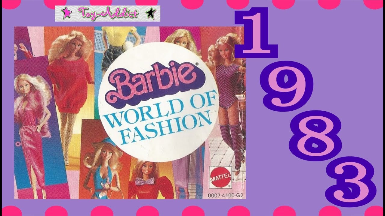 Barbie World of Fashion 1983 Vintage Clothes & Dolls Booklet ~ Toy-Addict