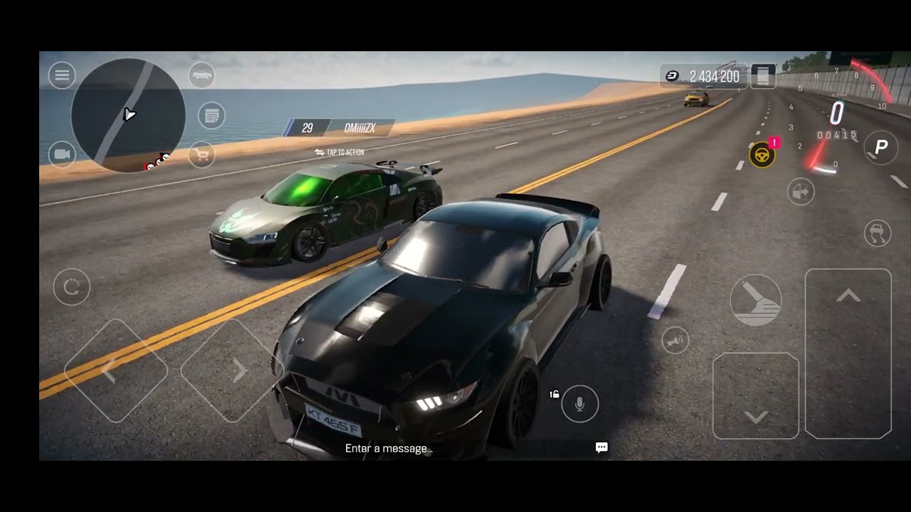 Mustang vs Audi R8 Racing DriveZone Online Gameplay