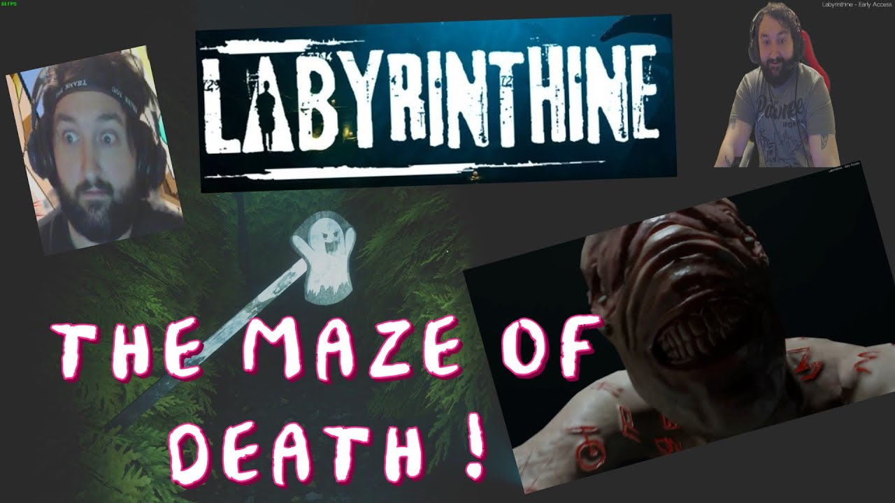 Labyrinthine - Surviving The maze of Death ! With Kruger #Labyrinthine #Horrorgame