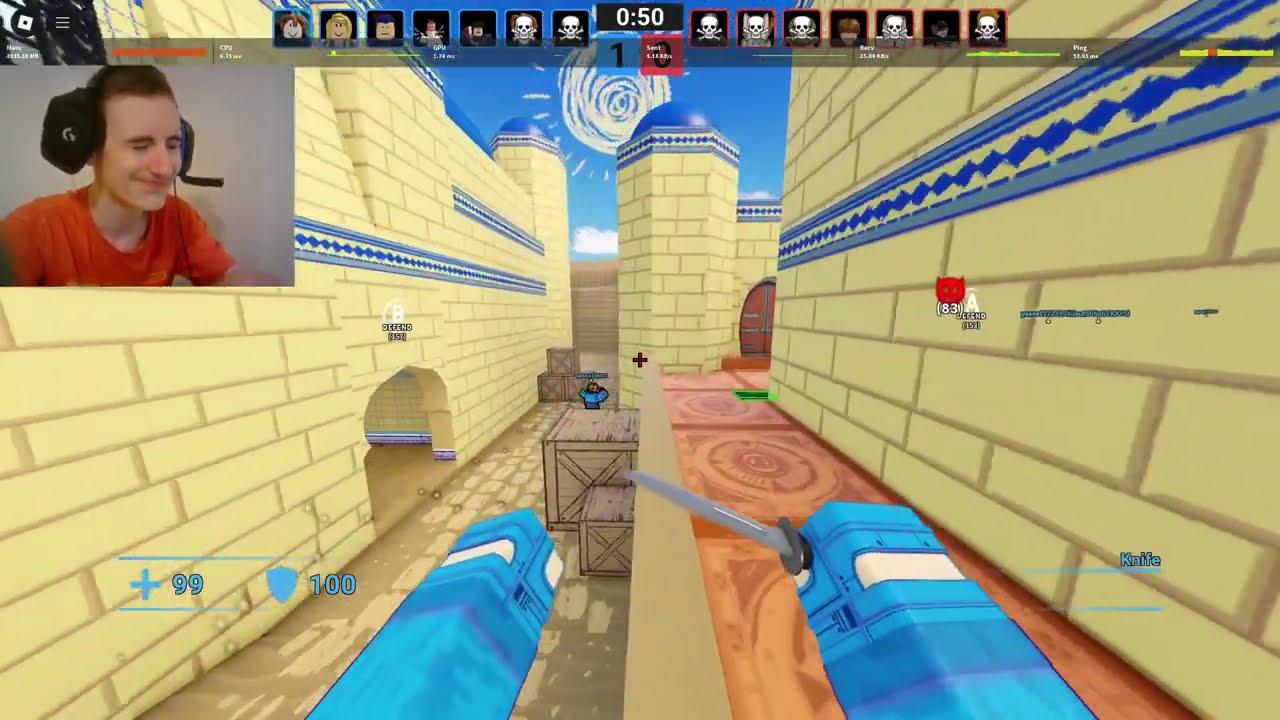 IF YOU RAGE YOU LOSE! | Roblox Defusal FPS [EN]