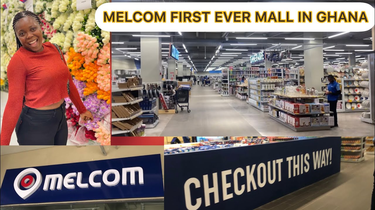 COME WITH ME TO MELCOM MALL/FIRST EVER MELCOM MALL IN ACCRA GHANA/ #melcom #mall