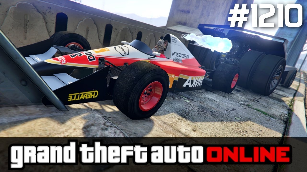 GTA 5 PC Online Po Polsku [#1210] BATMAN dmucha FORMUŁĘ 1 /z Bertbert