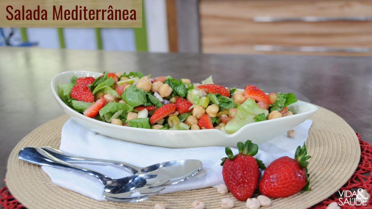 Receita: Salada Mediterrânea - Depressão - Parte 4 (03/09/19)