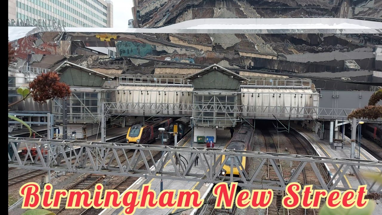Birmingham New Street Train Station under the Birmingham Grand Central Shopping Centre