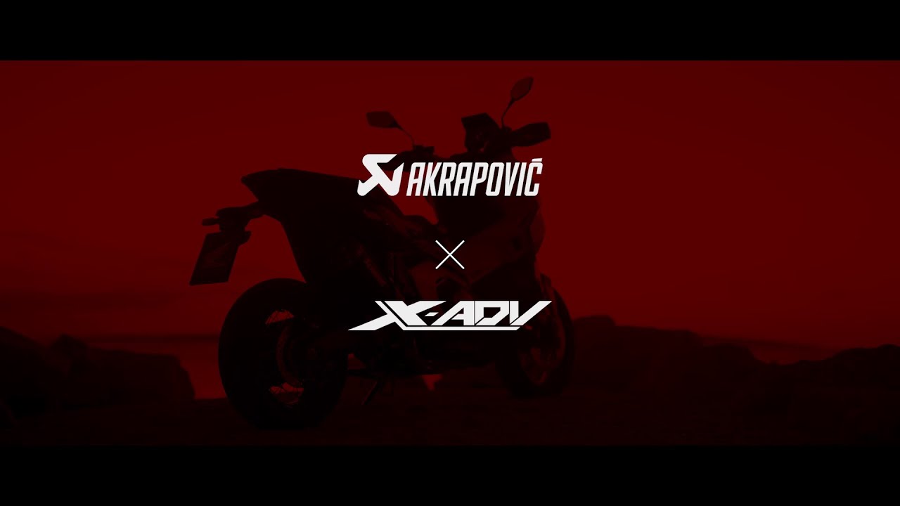 Nuovo Honda X-ADV 2025: Terminale di scarico Akrapovič