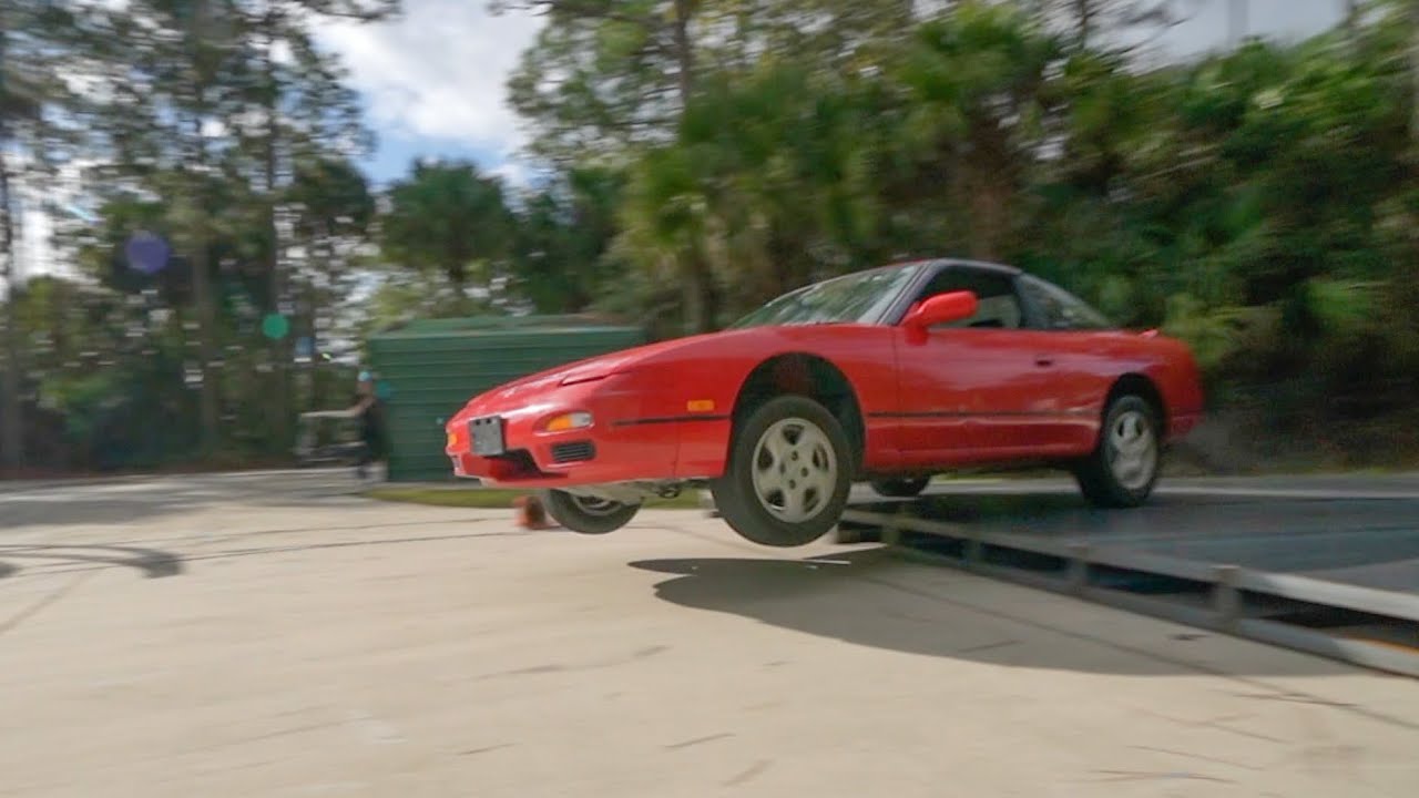 HITTING THE LZ JUMP IN THE NEW 180SX?!