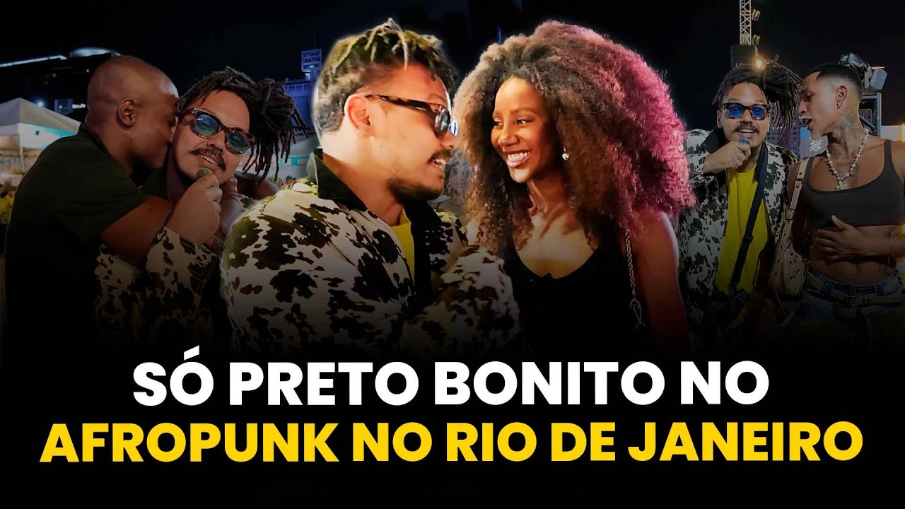 AFROPUNK NO RIO I SÓ PRETO BONITO MESMO 😎🔥