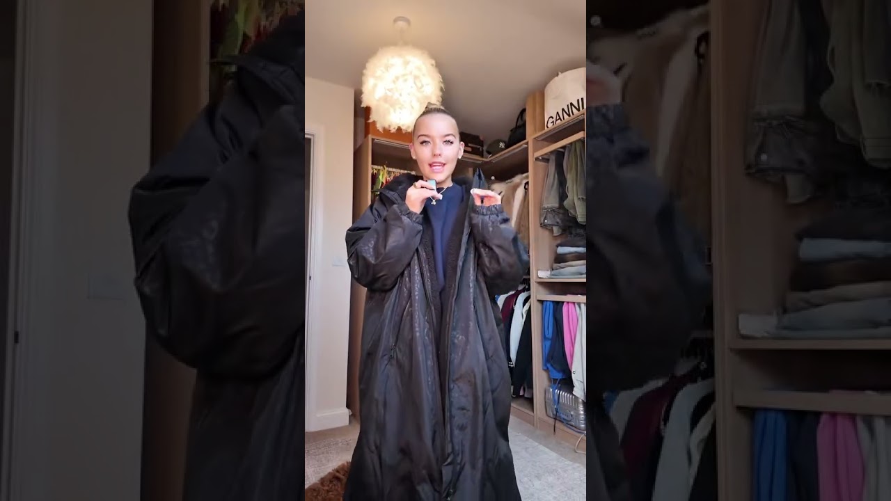 Посмотрите на мое новое пальто!