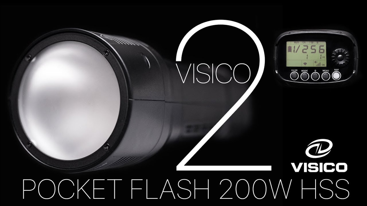 Flash 200w portatil HSS TTL Visico 2 la MEJOR opcion al godox ad200 - por Nicolas Lanfranco Megafoto