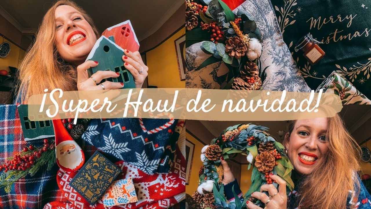 SUPER HAUL NAVIDAD ¡Os enseño todas las COMPRAS NAVIDEÑAS!